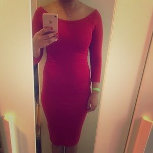 Red dress Zara